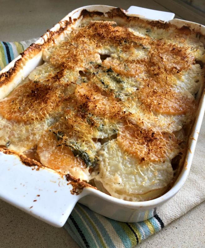 גראטן תפוחי אדמה ובטטה