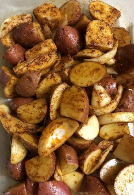 עוף בתנור עם תפוחי אדמה